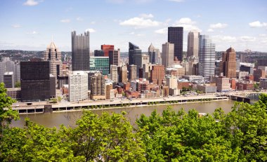 Pittsburgh Pennsylvania şehir şehir manzarası 