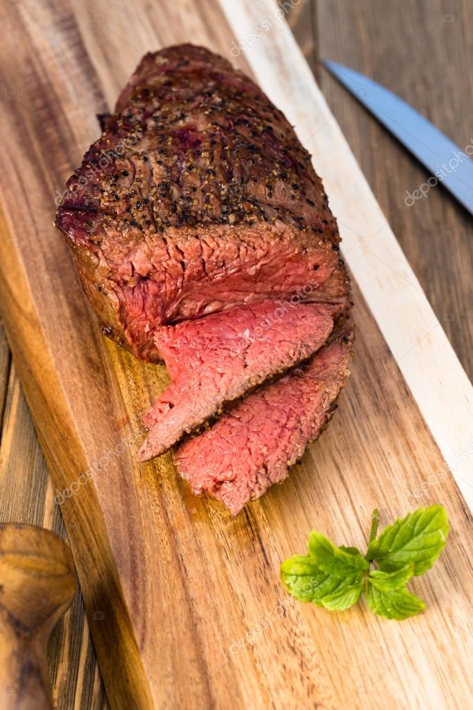how to cut a top sirloin roast into steaks