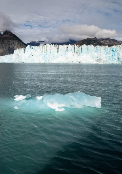 Iceburg Glacier Ice Water Surface Marine Landscape Aquatic Wilderness — Stock Photo, Image