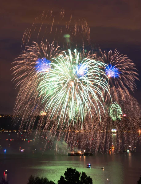 July 4th Celebration Commentment Bay Tacoma Washington — Stock Photo, Image