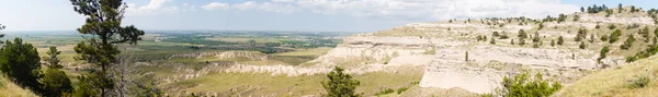 Scotts Bluff National Landmark West Oregon Trail Nebraska — Stock Photo, Image