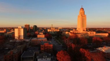 Lincoln Nebraska sermaye Binası hükümet kubbe mimarisi