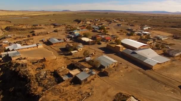 Aerial View New Mexico State Capital Sante Uhd — Stock Video