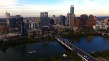Austin Texas şehir şehir manzarası kentsel mimari panoramik
