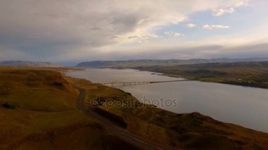 Columbia Nehri Köprüsü I-90 karayolu Vantage Washington
