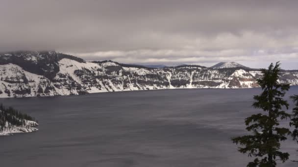 Norte Borda Winter Storm Assistente Ilha Monte Scott — Vídeo de Stock