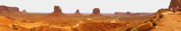 Panoramic View Monument Valley Utah Navajo Nation Recreation Area — Stock Photo, Image