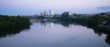 Knoxville şehir şehir manzarası Tennessee Nehri Doğu Tennessee