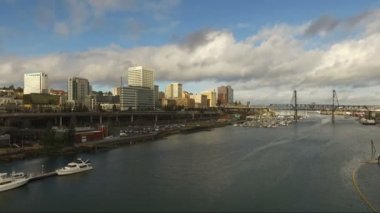 Tacoma Washington Thea Foss suyolu başlama Bay Waterfront