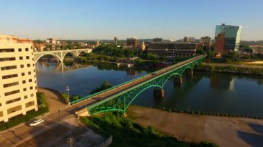 Sunrise binaları şehir şehir manzarası Knoxville Tennessee Amerika Birleşik Devletleri