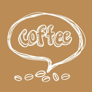 Kahve öğeleri, kahve toplama, illüstrasyon izole yüksek çözünürlüklü