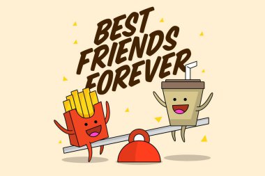 Lokanta şirin en iyi arkadaşlar karakter