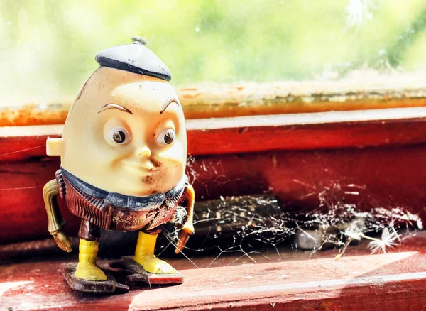 Humpty Dumpty toy old — Stock Photo, Image
