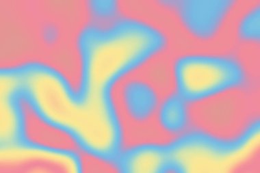 Bulanık çok renkli soyutlama