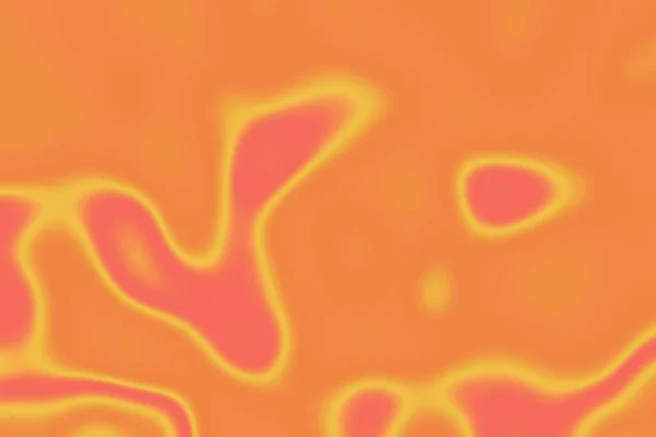 Fun colour abstraction on orange background