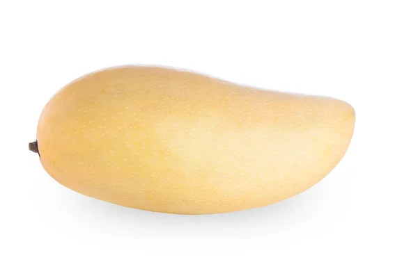 Reife Mango isoliert auf weißem Hintergrund. — Stockfoto