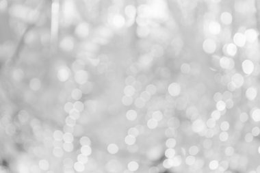 arka plan beyaz bokeh ile ışıklar defocused