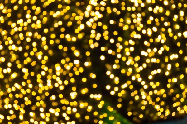 Streszczenie blured złoty kolor bokeh Boże Narodzenie — Zdjęcie stockowe