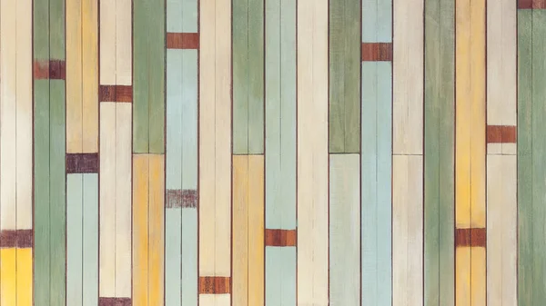 Fondo de pared de madera vintage, textura grunge panorámica — Foto de Stock