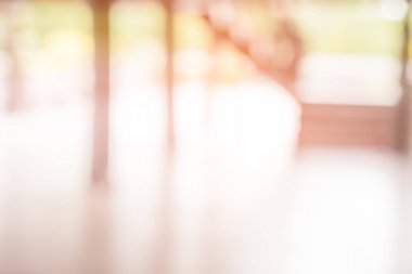 arka plan, güneş ışığı ile binadan bulanık soyut bulanıklık