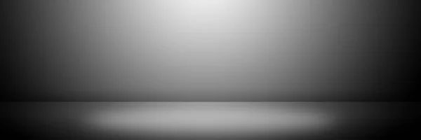 Fondo Color Blanco Negro Abstracto Color Degradado Vacío Para Visualización —  Fotos de Stock