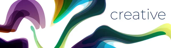 Abstract color splash vector background design — 스톡 벡터