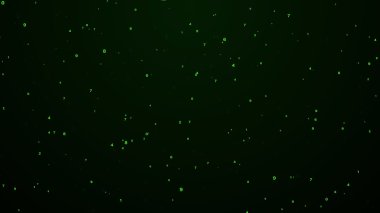 Dijital sayılar arka plan