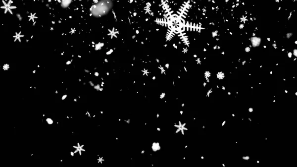 Snowflake abstract background — Stock Photo, Image