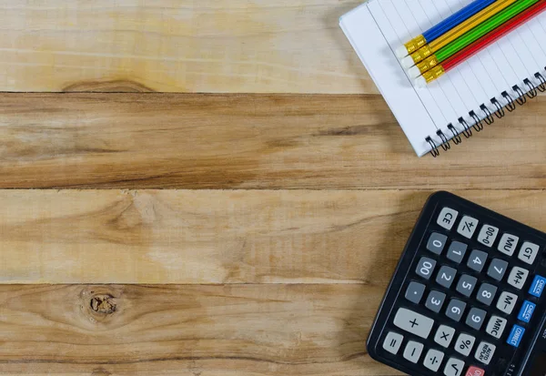 Top view office supplies — Stock Photo, Image