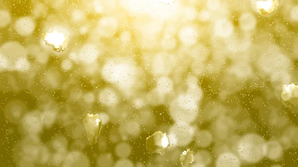 yağmur damlası penceresindeki bokeh arka plan