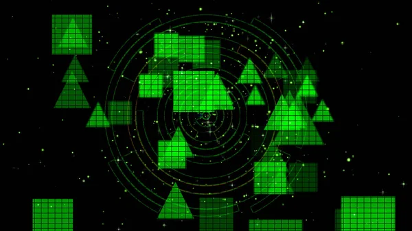 Gelecekçi soyut arkaplan