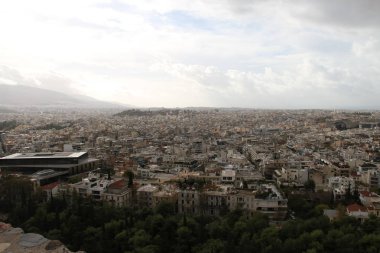 Acropolis görünümü, Atina, Yunanistan