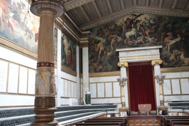 11/15/2017: Atina, Yunanistan: klasik, Atina 'da binalar, Yunanistan