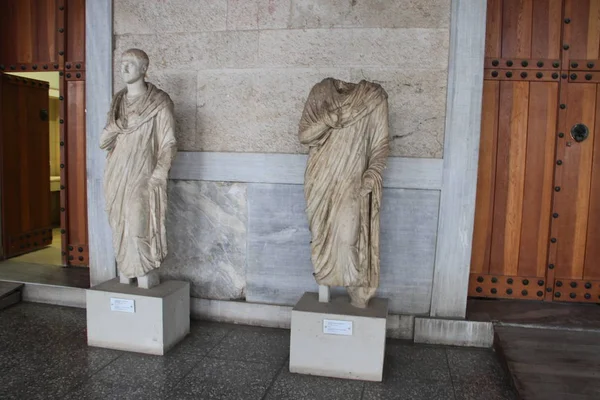 Romok Templomok Athén Agora — Stock Fotó