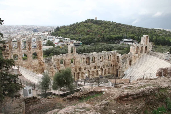 stock image View of Acropolis, Athens, Greece
