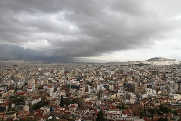 View Acropolis Athens Greece — Stock Photo, Image