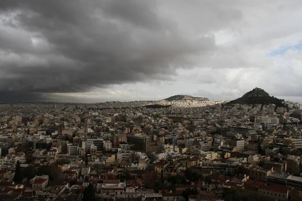 View Acropolis Athens Greece — Stock Photo, Image