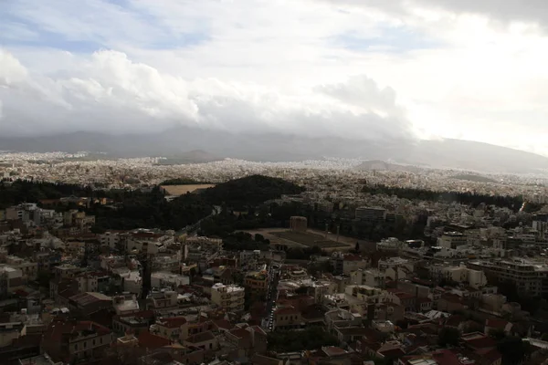 View Acropolis Athens Greece — Stock Photo, Image