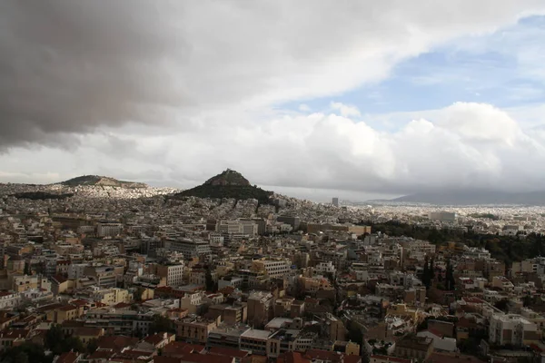 View Acropolis Athens Greece — Stock Photo, Image