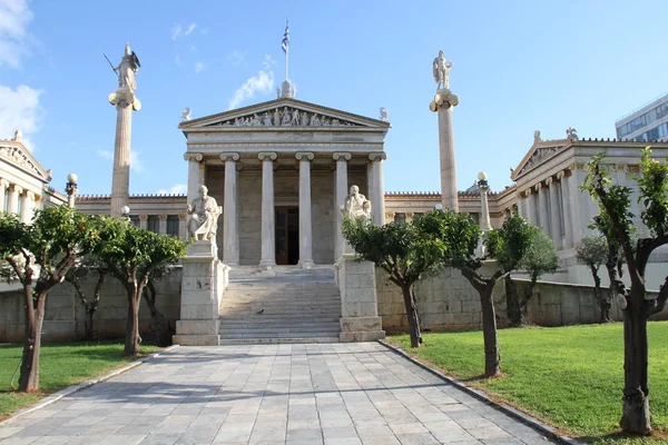 Κλασσικά Κτίρια Στην Αθήνα Ελλάδα — Φωτογραφία Αρχείου