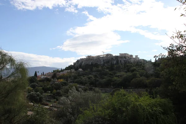 Ruins Aghora Athens Greece — Stock Photo, Image