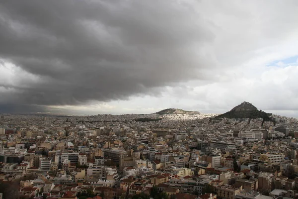 View Acropolis Greece — Stock Photo, Image