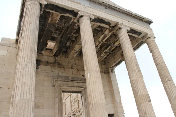 Akropolis Yunanistan Dan Görünüm — Stok fotoğraf