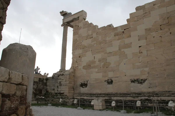 Akropolis Yunanistan Dan Görünüm — Stok fotoğraf