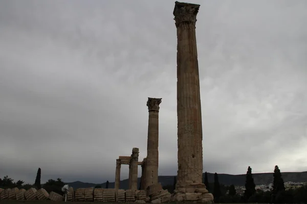 Τείχος Του Αδριανού Στην Αθήνα — Φωτογραφία Αρχείου