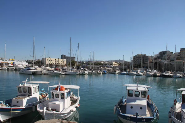 Beelden Van Stad Heraklion Kreta Griekenland — Stockfoto