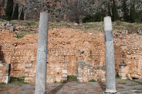 Oracle Delphi Yunanistan — Stok fotoğraf