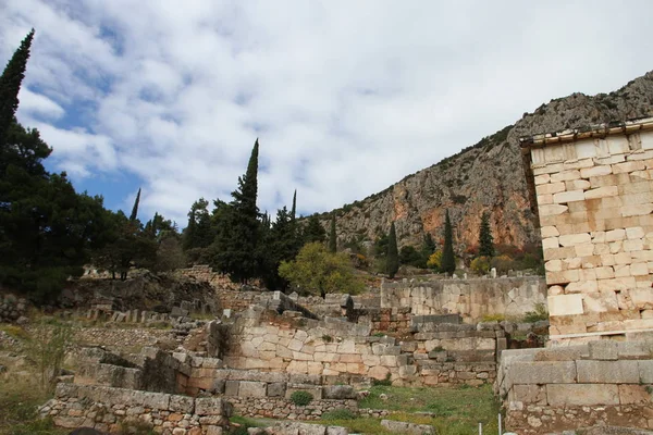 Orakel Delphi Griechenland — Stockfoto