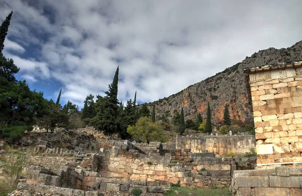 Μαντείο Των Δελφών — Φωτογραφία Αρχείου