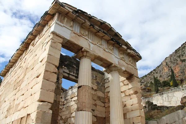 Oráculo Delphi Grécia — Fotografia de Stock